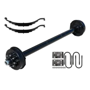 8k Torlast Usa Trailer Axle – 8000 lb Hybrid HD Straight Brake Axle (12" x 2" Brake - 3.5" Tube) - image 2