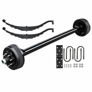 8k Torlast Usa Trailer Axle – 8000 lb True HD Straight Brake Axle (12 1/4" x 3 3/8" Brake - 3.5" Tube) - image 2